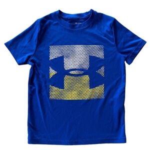 Boy's Under Armour Loose Fit Heat Gear T-shirt Size S